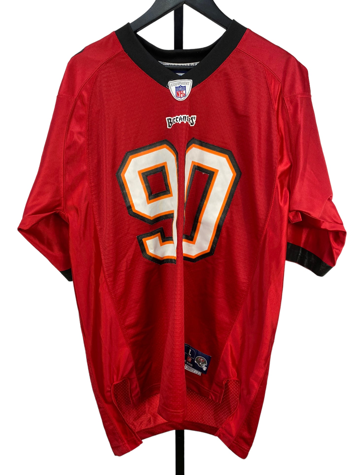 Load image into Gallery viewer, VTG Tampa Bay Buccaneers Andrew Adams Jersey Sz XL
