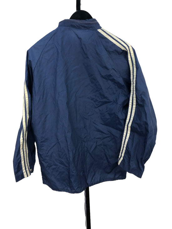 VTG Navy Adidas Coaches Jacket Sz M