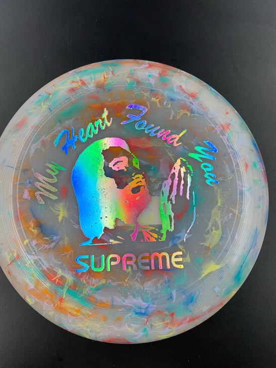 Supreme My Heart Found You Frisbee
