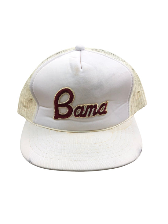 VTG White Bama Trucker Hat