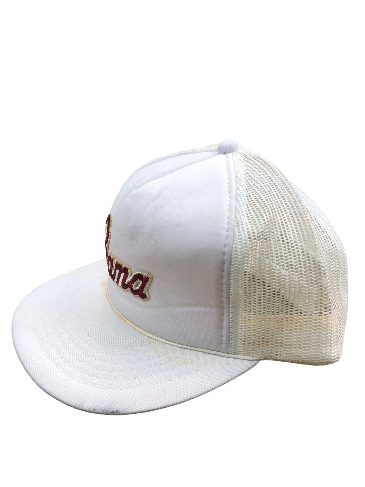 VTG White Bama Trucker Hat