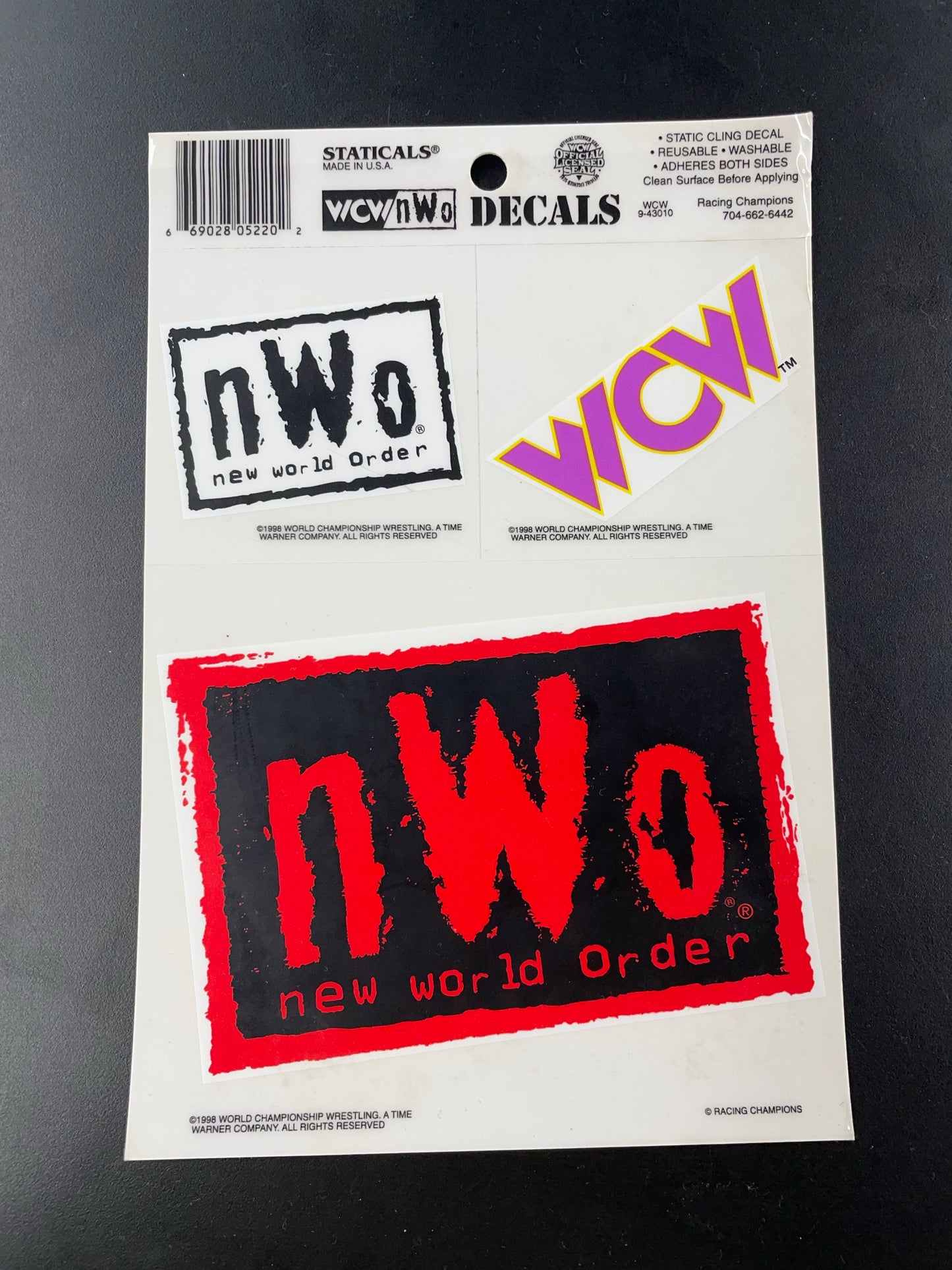 WCW/NWO Decal Stickers