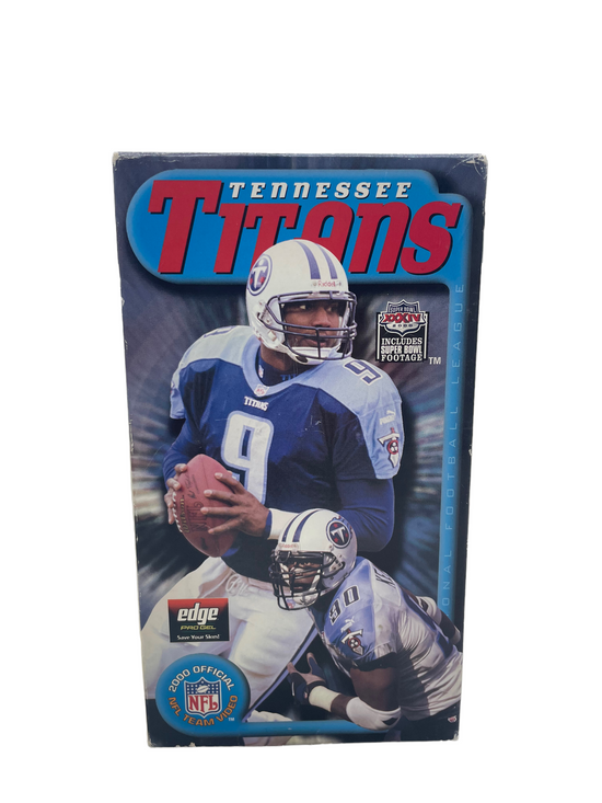 VTG Tennessee Titans VHS Tape