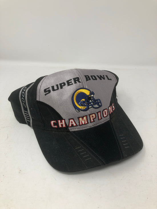 VTG 2000s super bowl champions strap back hat