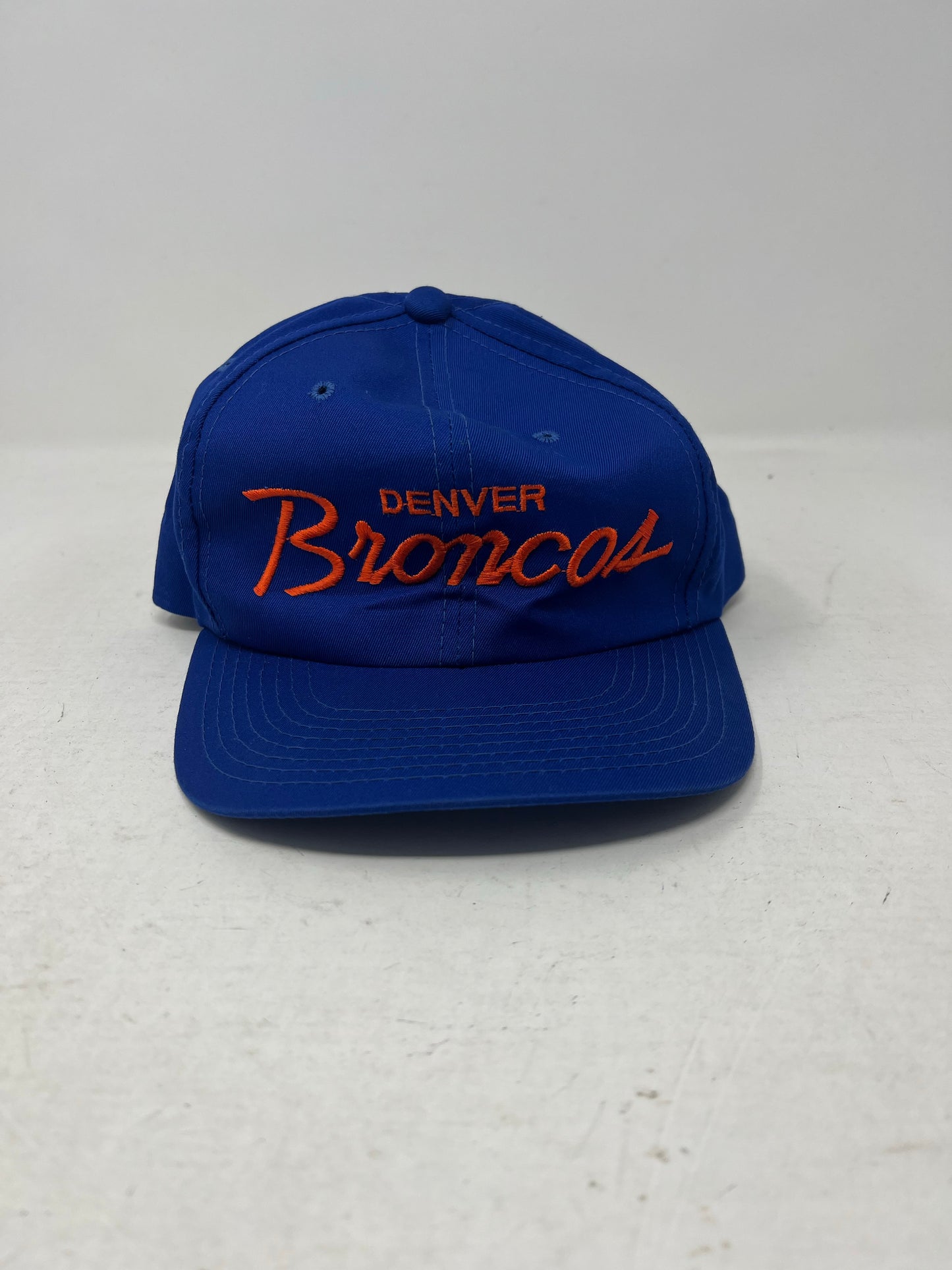 VTG Denver Broncos Single Line Script Snapback Hat – Music City Vintage