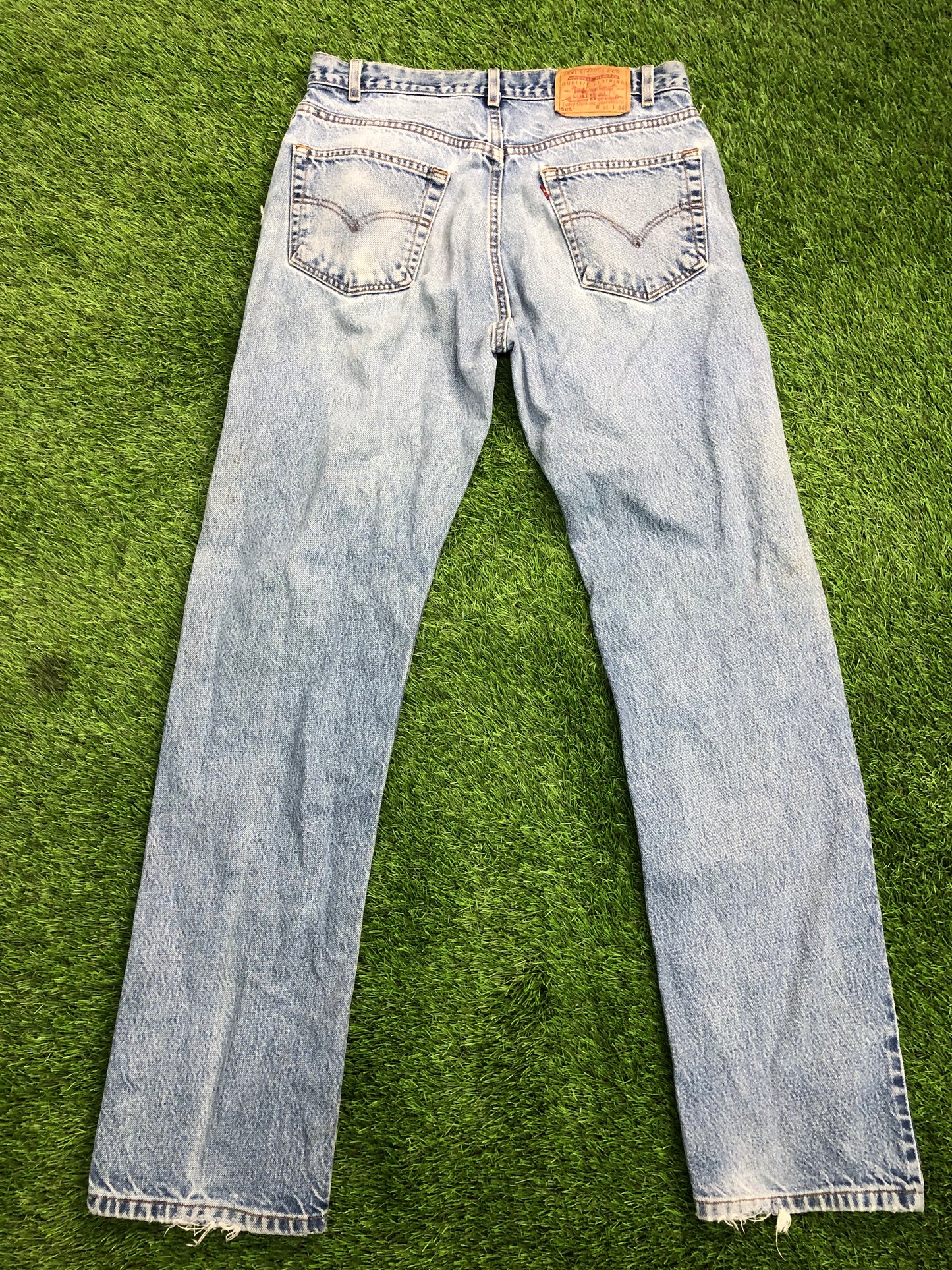 VTG Levi 505 Regular/Straight Fit Jeans Sz 33x33 – Music Vintage