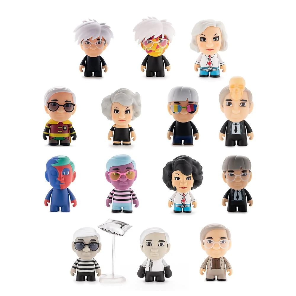 Load image into Gallery viewer, Many Faces Of Andy Warhol Vinyl Figures BY Kidrobot
